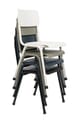 Gartenstuhl Stapelstuhl BACK TO SCHOOL OUTDOOR Black von ZUIVER