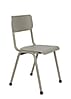 Gartenstuhl Stapelstuhl BACK TO SCHOOL OUTDOOR Moosgrau von ZUIVER