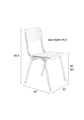 Gartenstuhl Stapelstuhl BACK TO SCHOOL OUTDOOR Grey von ZUIVER