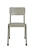 Gartenstuhl Stapelstuhl BACK TO SCHOOL OUTDOOR Moosgrau von ZUIVER