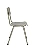 Gartenstuhl Stapelstuhl BACK TO SCHOOL OUTDOOR Moosgrau von ZUIVER