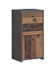 Kommode BEST CHEST K211 in Old Wood Vintage und Betonoptik von Forte