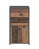 Kommode BEST CHEST K211 in Old Wood Vintage und Betonoptik von Forte