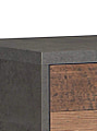 Kommode BEST CHEST K211 in Old Wood Vintage und Betonoptik von Forte