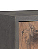 Kommode BEST CHEST K223 3-trg. 2 Schubladen Optik: Old Wood Vintage