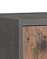 Kommode BEST CHEST K223 3-trg. 2 Schubladen Optik: Old Wood Vintage