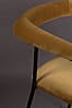 Armlehnstuhl HAILY Samt Gold Esszimmerstuhl von DUTCHBONE