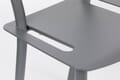 Stuhl Gartenstuhl FRIDAY Aluminium Grau von ZUIVER