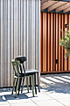 Stuhl Gartenstuhl FRIDAY Aluminium Schwarz von ZUIVER