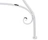 Metalltisch TARENT 60 cm rund Weiß Antik-Look