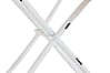 Metalltisch TARENT 60 cm rund Weiß Antik-Look