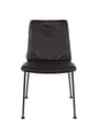 Esszimmerstuhl FAB BLACK mit perforierten Kunstleder von ZUIVER