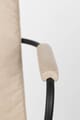 Armlehnstuhl FAB BEIGE mit perforierten Kunstleder von ZUIVER