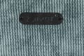 Esszimmerstuhl BENSON GREY BLUE von ZUIVER mit trendigen Cordstoff