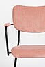ZUIVER Armlehnstuhl BENSON PINK mit trendigen Cordstoff ZUIVER Armlehnstuhl BENSON PINK mit trendigen Cordstoff