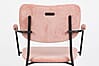 ZUIVER Armlehnstuhl BENSON PINK mit trendigen Cordstoff ZUIVER Armlehnstuhl BENSON PINK mit trendigen Cordstoff