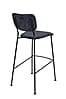 Barhocker BENSON DARK BLUE von ZUIVER mit trendigen Cordstoff Barhocker BENSON DARK BLUE von ZUIVER mit trendigen Cordstoff