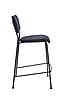 Tresenhocker BENSON DARK BLUE von ZUIVER mit trendigen Cordstoff
