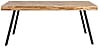 Design Esstisch SURI 180 x 90 cm Platte recycled Teak