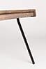 Design Esstisch SURI 180 x 90 cm Platte recycled Teak