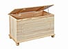 Massivholz Truhe EMEL Kiefer natur lackiert