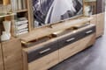 Wohnwand BAJAZZO TWO HH81 Artisan Eiche Nachbildung montiert