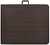 Gartentisch Klapptisch TABORA 180 x 74,5 cm Oberfläche in Holz-Optik