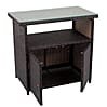 Outdoor Kommode Gartenschrank PADUA Polyrattan Coffee braun