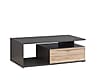 Couchtisch COMO 120 x 59 cm Optik Grau / Planked Eiche von Forte