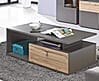 Couchtisch COMO 120 x 59 cm Optik Grau / Planked Eiche von Forte