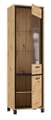FORTE Wohnzimmerschrank TRONDHEIM 4-tlg. Artisan Schwarzeiche Optik
