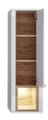 Hängeelement SERPIO WF 10 Weiß mit Absetzung Wildbuche