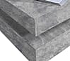 Couchtisch TURN mit drehbarer Platte Optik: Beton lichtgrau, von Forte