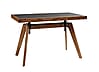 Schreibtisch SCOLA Akazie massiv Vintage Brown Industrial Look Hasena