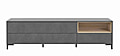 Lowboard TV-Kommode GALACTIQUE Optik Beton grau / Sonoma Eiche, Forte