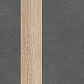 Couchtisch GALACTIQUE 90 x 90 cm Optik Beton grau / Sonoma Eiche