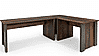 Eckschreibtisch Arbeitstisch CLIF - Old Wood Vintage und Beton Optik
