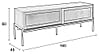 Sideboard HARDY WALNUSS von ZUIVER