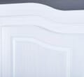 Kleiderschrank ISNY 4 Türen Kiefer massiv weiß im Landhausstil
