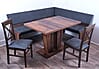Eckbank Eckbankgruppe Essgruppe MILANO 185 x 150 cm Old Wood Vintage