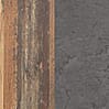 Kleiderschrank Mehrzweckschrank OZZULA Old Wood Vintage und Beton