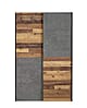 Kleiderschrank Mehrzweckschrank OZZULA Old Wood Vintage und Beton