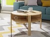 Couchtisch TOBAGO rund Ø 75 cm Optik Artisan Eiche von Forte