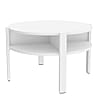Couchtisch TOBAGO rund Ø 75 cm Weiß von Forte