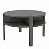 Couchtisch TOBAGO rund Ø 75 cm Betonoptik dunkelgrau von Forte