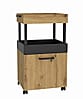 Rollwagen Barwagen HOME BAR 202 Optik: Artisan / Eiche Schwarz, Forte