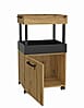 Rollwagen Barwagen HOME BAR 202 Optik: Artisan / Eiche Schwarz, Forte