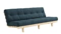 Klappcouch LEAN Funktionssofa Sofa Kiefer massiv unbehandelt von Karup