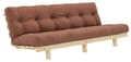 Klappcouch LEAN Funktionssofa Sofa Kiefer massiv unbehandelt von Karup