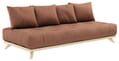Sofa SENZA DAYBED Liege Tagesbett Gestell Kiefer natur lackiert, Karup